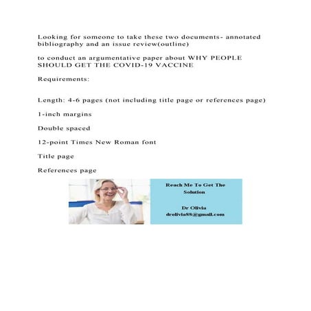 Looking for someone to take these two documents- annotated bibliogra.docx