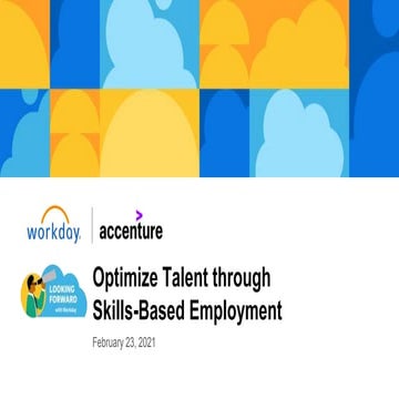 Skills-Based Employment