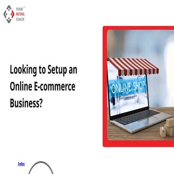 Looking to Set Up an Online E-commerce Business?