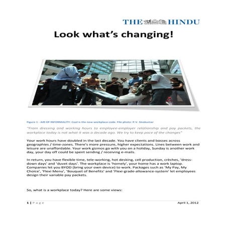 Look what's changing!