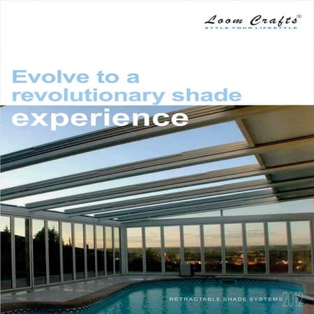 Loom Crafts Outdoor Shade Systems | PDF