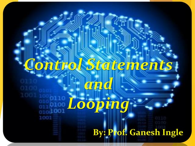 Looping in c language
