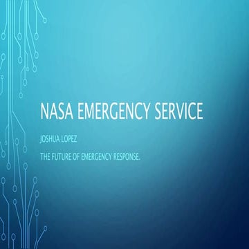 Lopez j  week 6 nasa emergency service