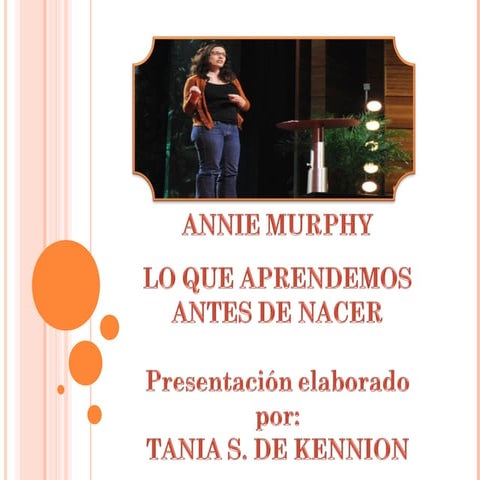 Lo que aprendemos antes de nacer