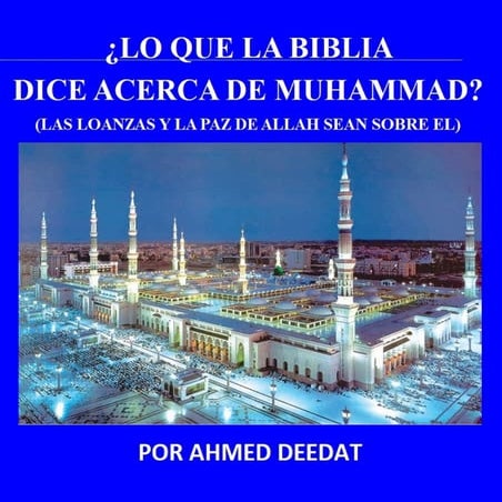 lo que la bíblia dice acerca de Muhammad. | PDF
