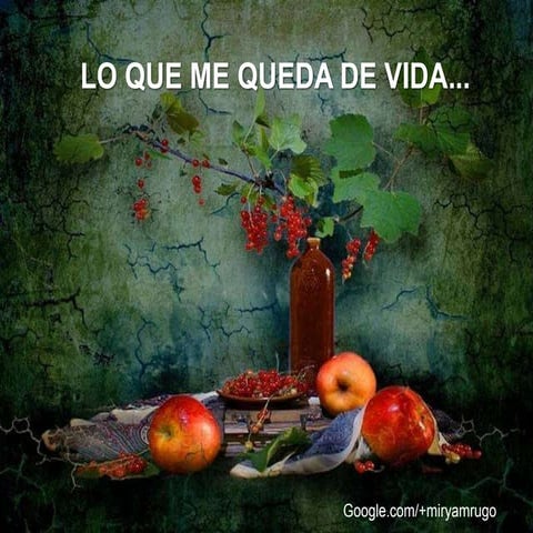 Lo que me queda de vida1