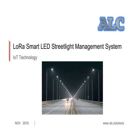 LoRa smart led road light control system 161116_homepage