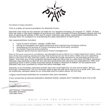 Letter of Recommendation | PDF