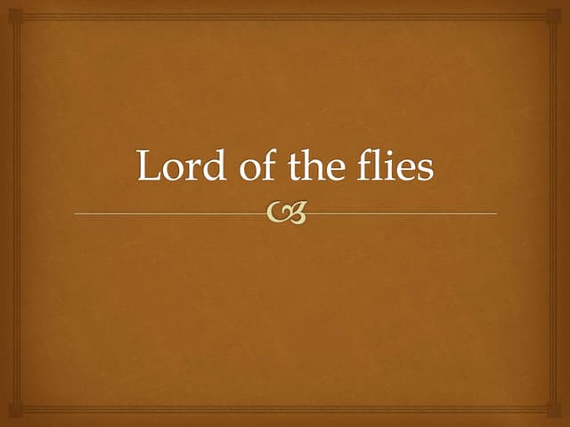 Lord of the flies revision | DOCX