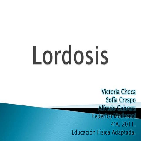 Lordosis (1)