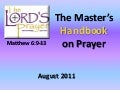 The lord's prayer worksheet