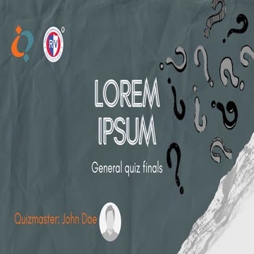 Lorem ipsum finals