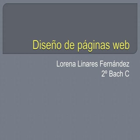 Lorena dise de pginas web