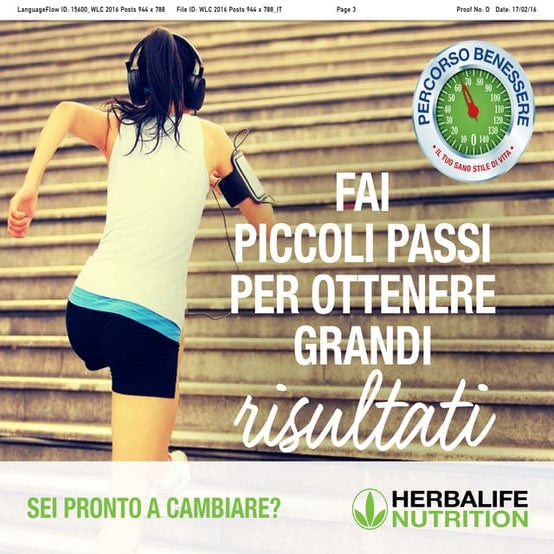 Fai piccoli passi per ottenere grandi risultati!