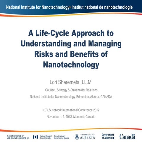 Lorie Sheremeta_ A life cycle approach to understanding and managing risks an...