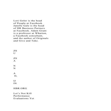 Lori Goler is the head  of People at Facebook. Janelle Gal.docx