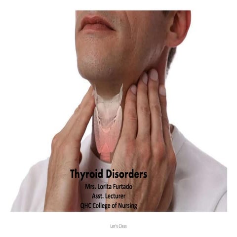 Thyroid disorders -Study material for nursing students