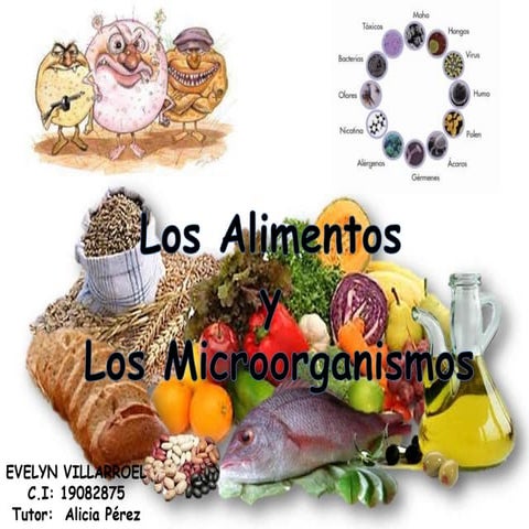 Los alimentos y los microorganismos | PPTX
