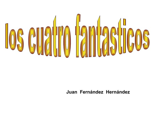 Los cuatro fantásticos