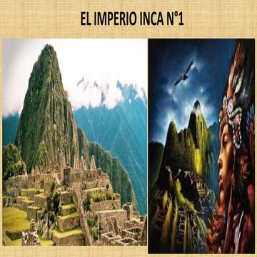 Tema 4. Cómo se organizaron los Incas. | PPTX
