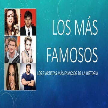 Los más famosos
