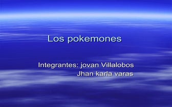 Los Pokémones | PPT