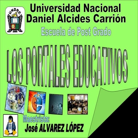 LOS PORTALES EDUCATIVOS