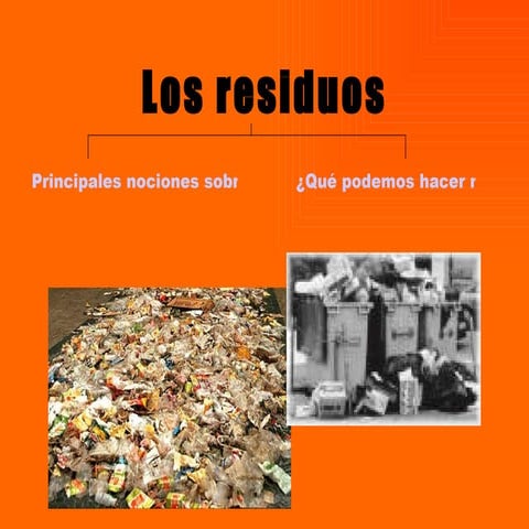 Los residuos