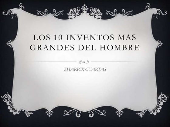 Los inventos | PPT