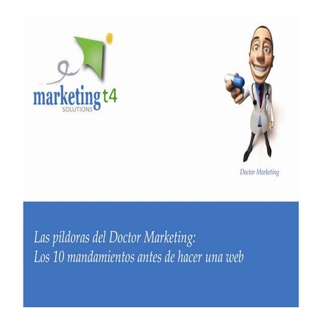 Los 10 mandamientos de una web