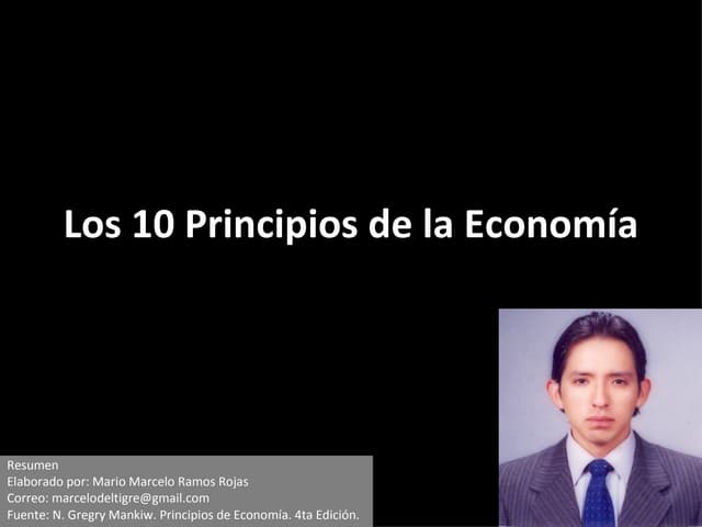 Los 10 Principios De La EconomíA