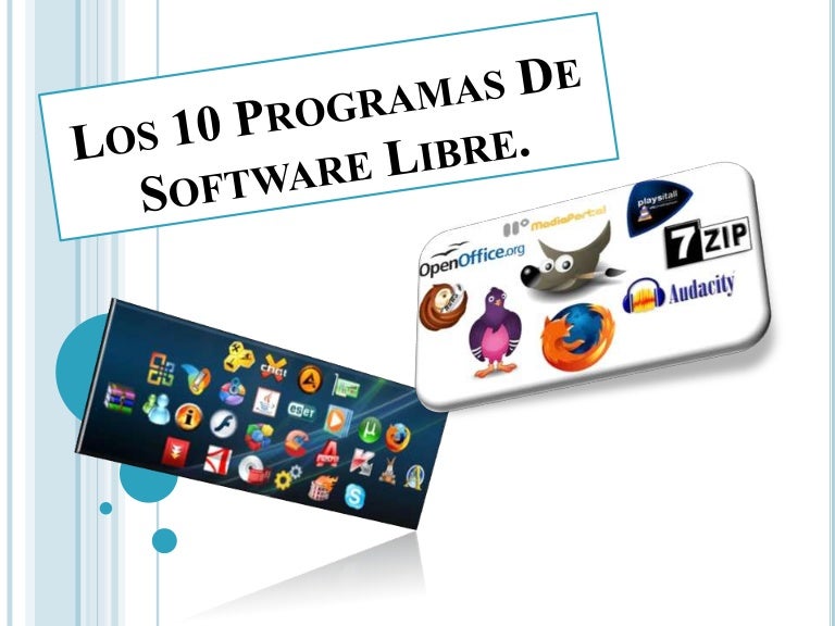 Los 10 programas de software libre