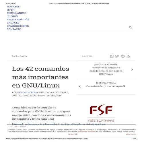 Los 40 Comandos De Linux Más Utilizados Que Debes Conocer – YGMD