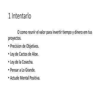 Los 7 pasos del exito