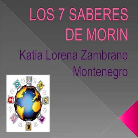 Los 7 saberes de morin