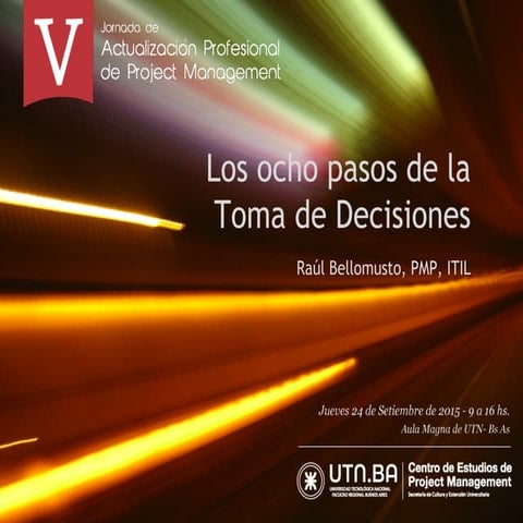 Los 8 pasos de la toma de decisiones | PDF