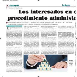 LOS INTERESADOS EN EL PROCEDIMIENTO...