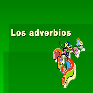 Los adverbios