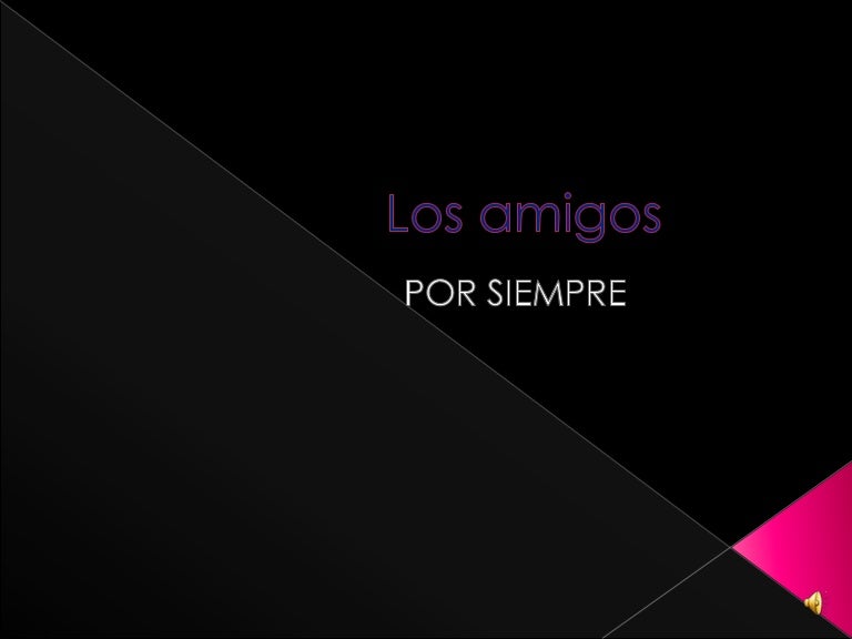 Los amigos