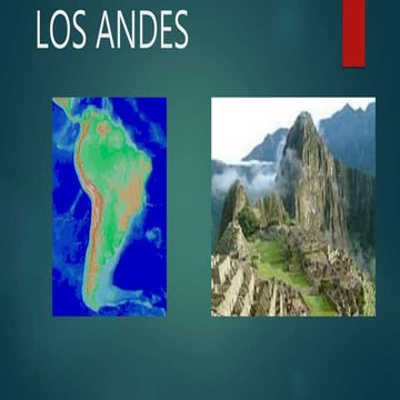 Los andes | PPTX