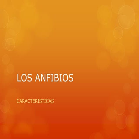 Los anfibios y reptiles