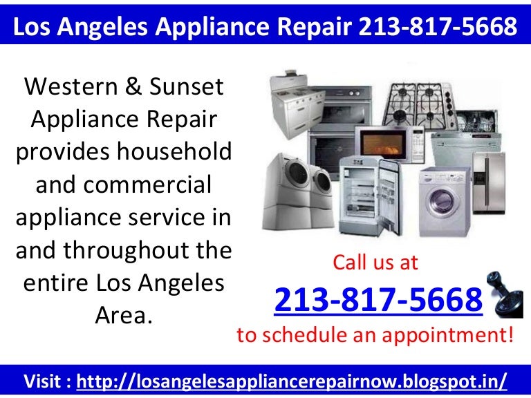 Los Angeles Appliance Repair 2138175668