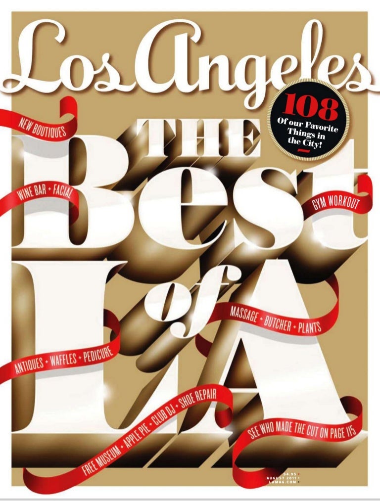 Los angeles magazine 2011 08