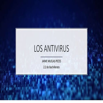 Los antivirus