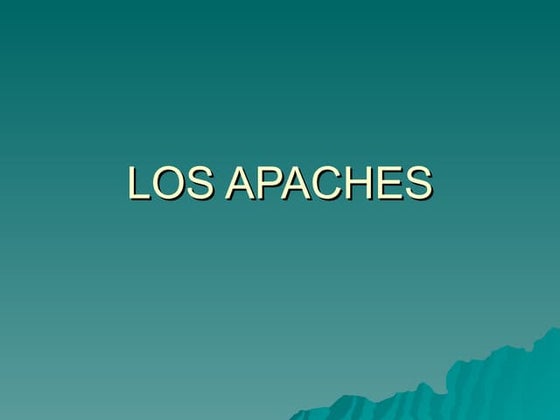 Apaches | PPT