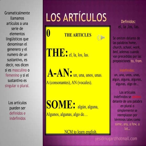 Los artículos