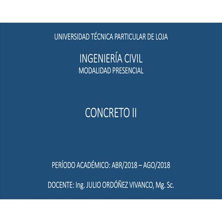 Losas macizas unidireccionales