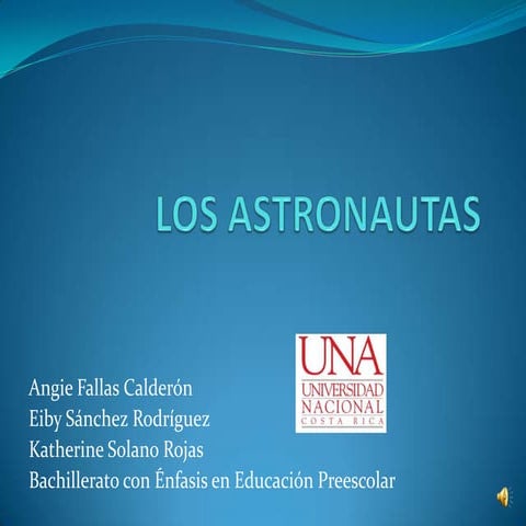 Los astronautas