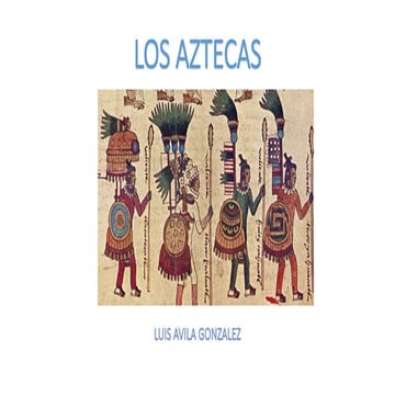 Los aztecas (1)