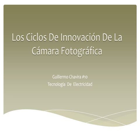 Los ciclos de innovación de la cámara fotográfica